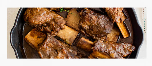 MAPLE BOURBON BRAISED SHORT RIBS