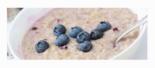 OATMEAL WITH BLUEBERRIES